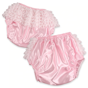 Pink Satin Rhumba Waterproof Panties – My Inner Baby