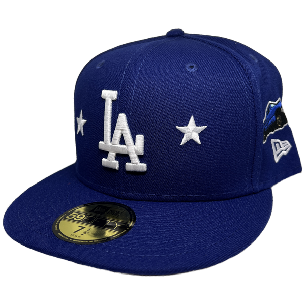 Los Angeles Dodgers Navy with Sky Blue UV/Sweatband 50 Year