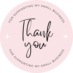 Thank you for supporting my small shop