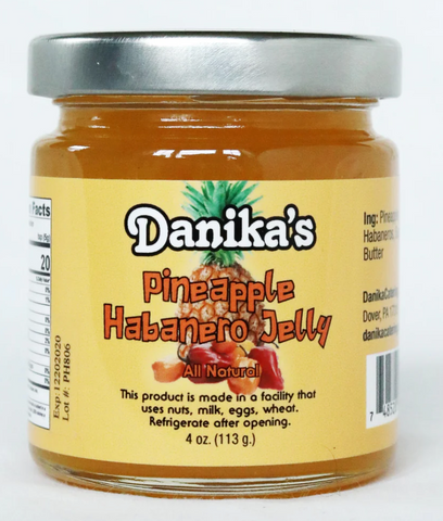 Pineapple Habanero Pepper Jelly