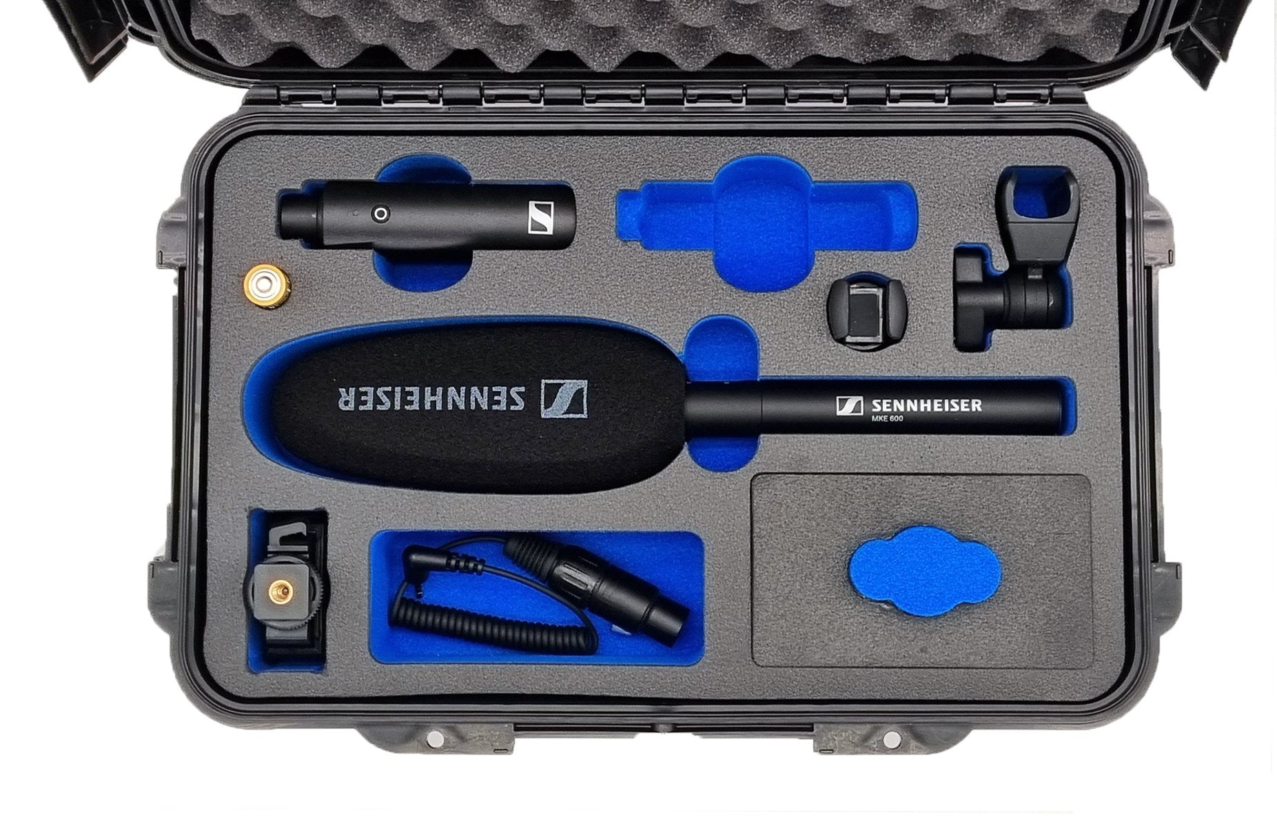 Case for Sennheiser MKE 600 Series - Also XSWD Interview Set - Water