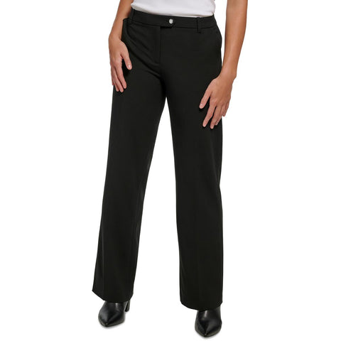 Sofia Pleated Straight Leg Pants Brobei