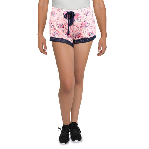  BAZSO Shorts for Women Shorts Women's Shorts Floral Print Knot  Front Tulip Hem Shorts Shorts (Color : Multicolor, Size : Small) :  Clothing, Shoes & Jewelry