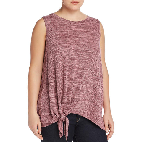 Luxe V-Neck Striped Swing Tank Top for Women