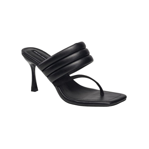 Fyrra Black Ankle Strap Pumps