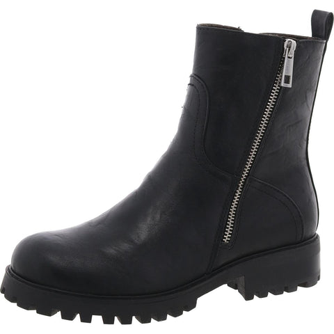 B.O.C. Womens AVIVA Lugged Sole Faux Leather Mid-Calf Boots