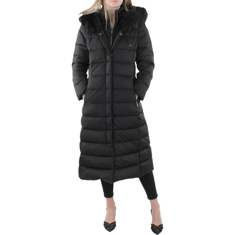 Sanctuary Hooded Sherpa Quilted Mix Media Jacket Mushroom XS (US 2) at   Women's Coats Shop