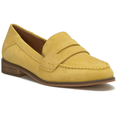 Womens Erelia Suede Slip On Loafers