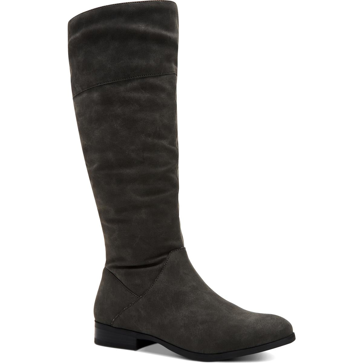 Style & Co. Womens Kelimae Wide Calf Tall Riding Boots