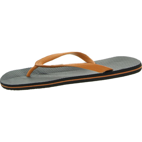 NeedBo Men's Flip Flops Thong Sandals Comfortable Lightweight  Beach Sandal (6 M US, Brown)