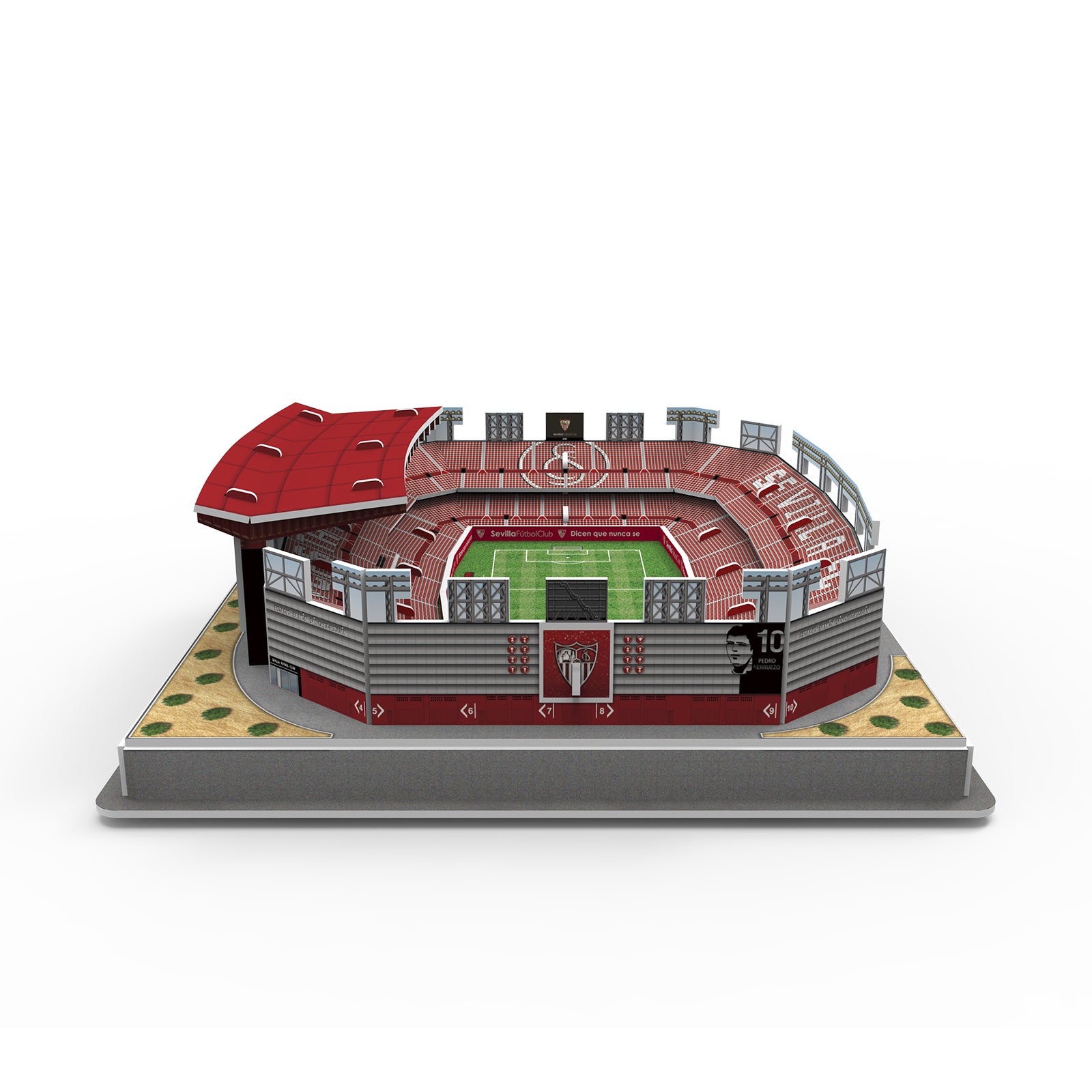Mini maqueta estadio 3D Sevilla FC Tienda Oficial Sevilla