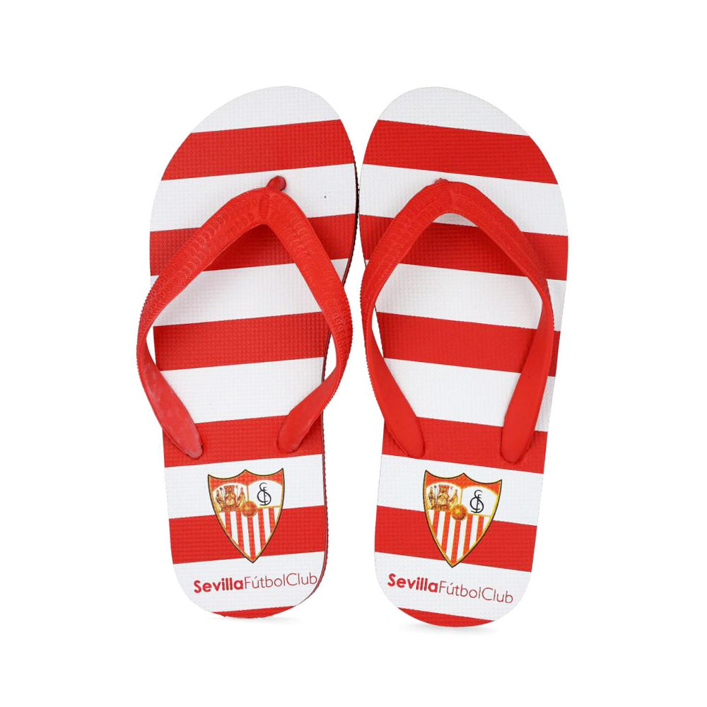 Dirección Aplicable Entre Chanclas playa Sevilla FC – Tienda Oficial Sevilla FC