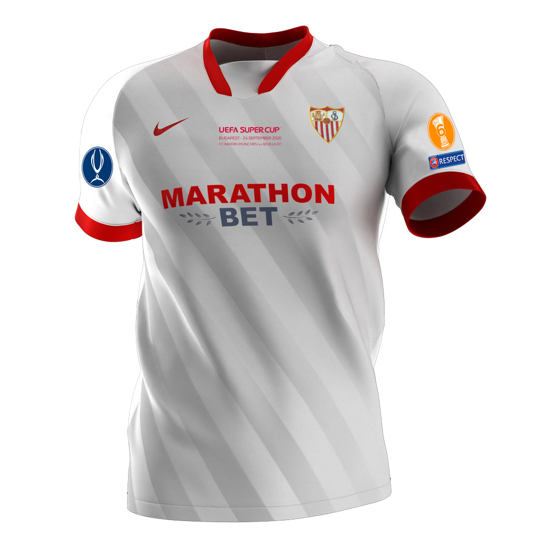 CAMISETA OFICIAL FINAL SUPERCOPA DE EUROPA 2020 ADULTO – Tienda Oficial Sevilla  FC