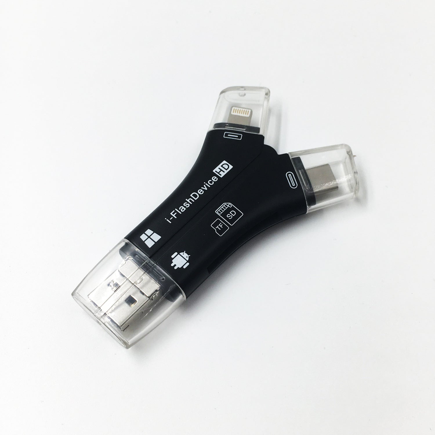 4 in 1 iflash drive card reader