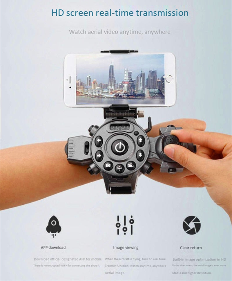 Four-Axis Watch Drone