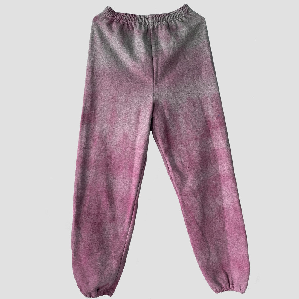 pink tie dye sweatpants