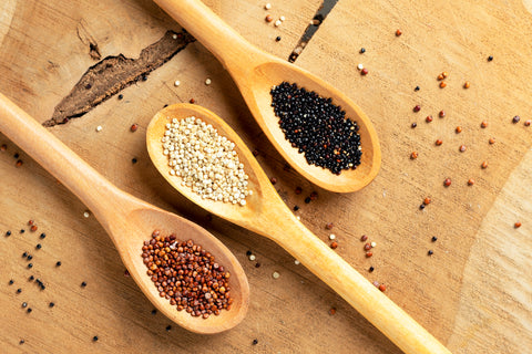 trei tipuri de quinoa