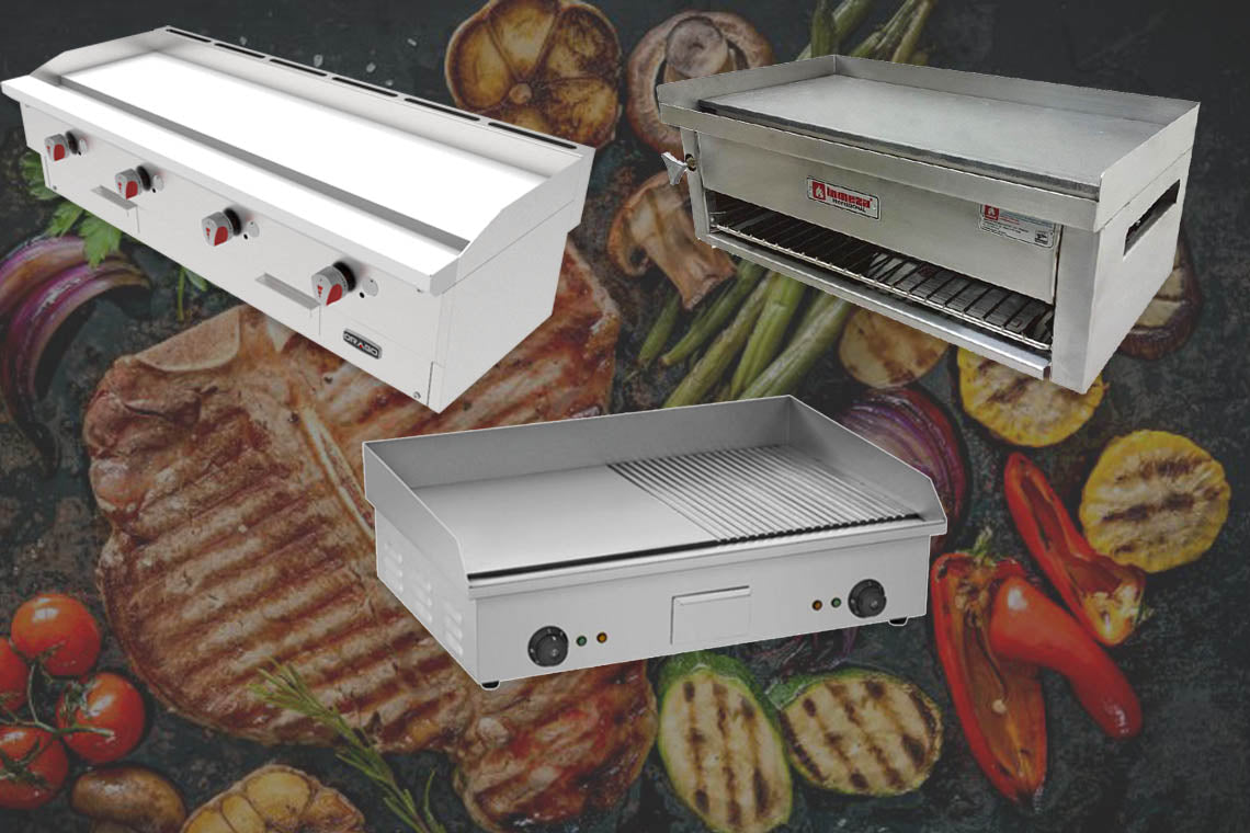 planchas de cocina, planchas, planchas grill y  planchas mixtas