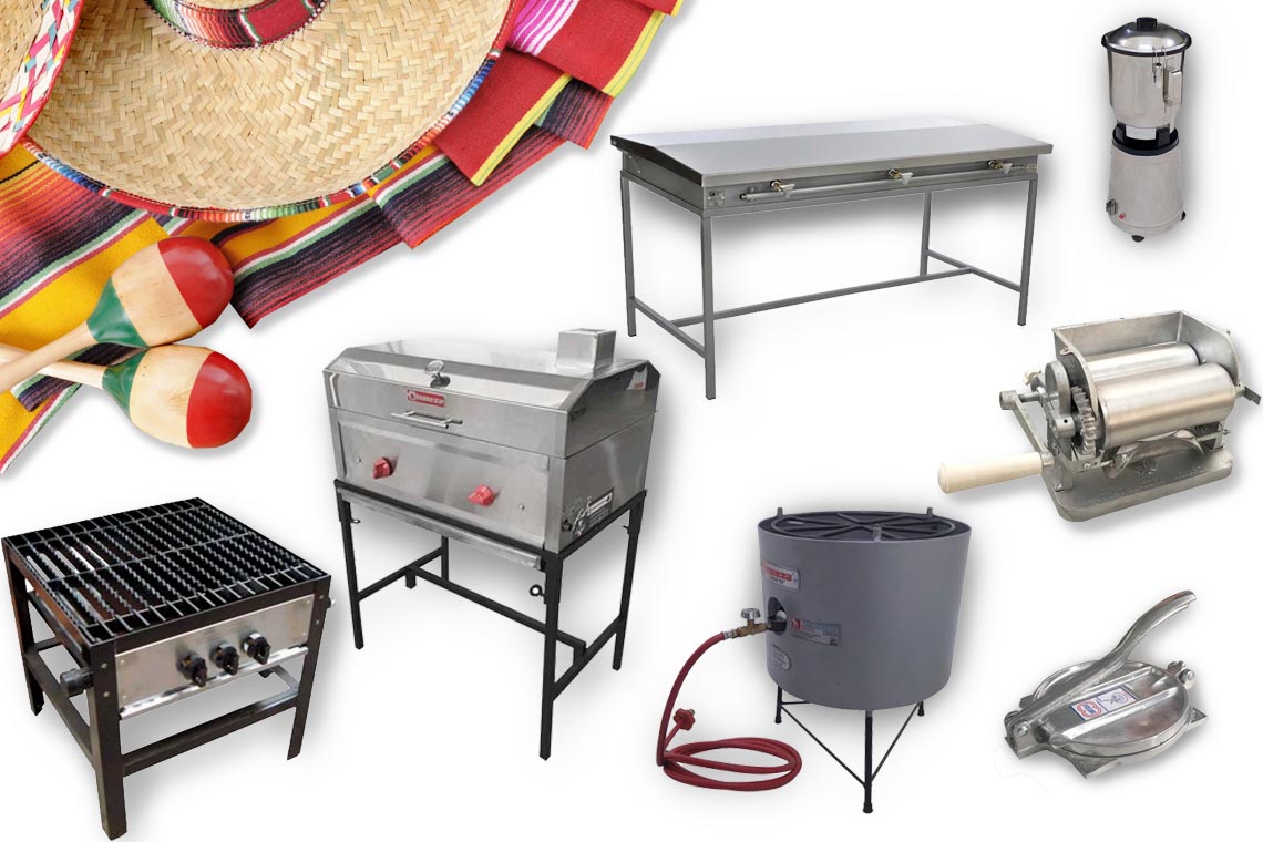 equipos de cocina para negocio de antojitos mexicanos