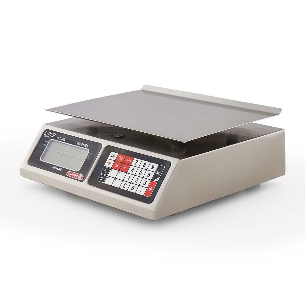 Torrey PCR-40 Bascula digital memoria 100 acero inxoxidable 40kg 0PCR4 –  INMEZA