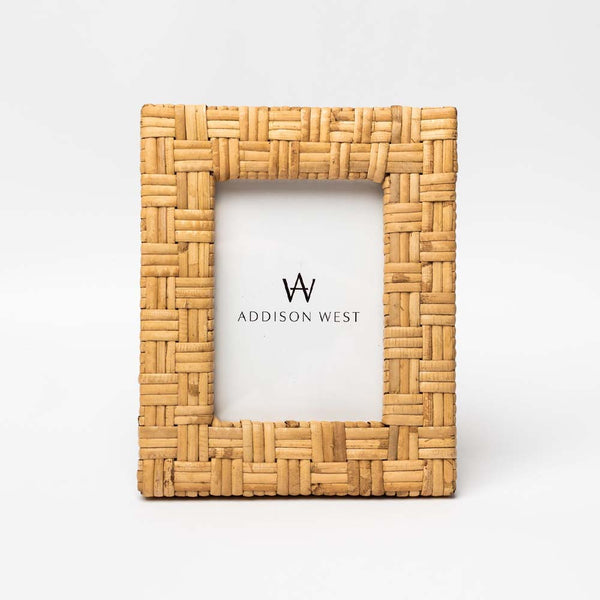 Braided Rattan Photo Frame - 2 sizes available – Theory Design Studio