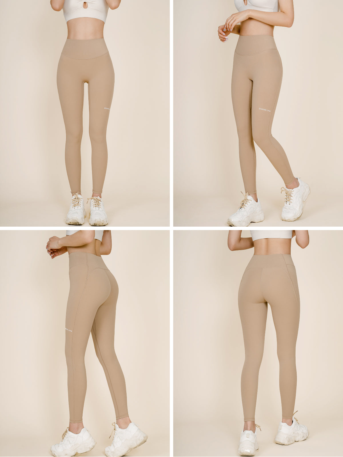 超軟瑜伽褲 牛奶顏色可愛滿分～ 彈力十足 又有足夠纖腿效果 防曬面料適合任何戶外運動 七色入 (另有8.2 分長度選擇)