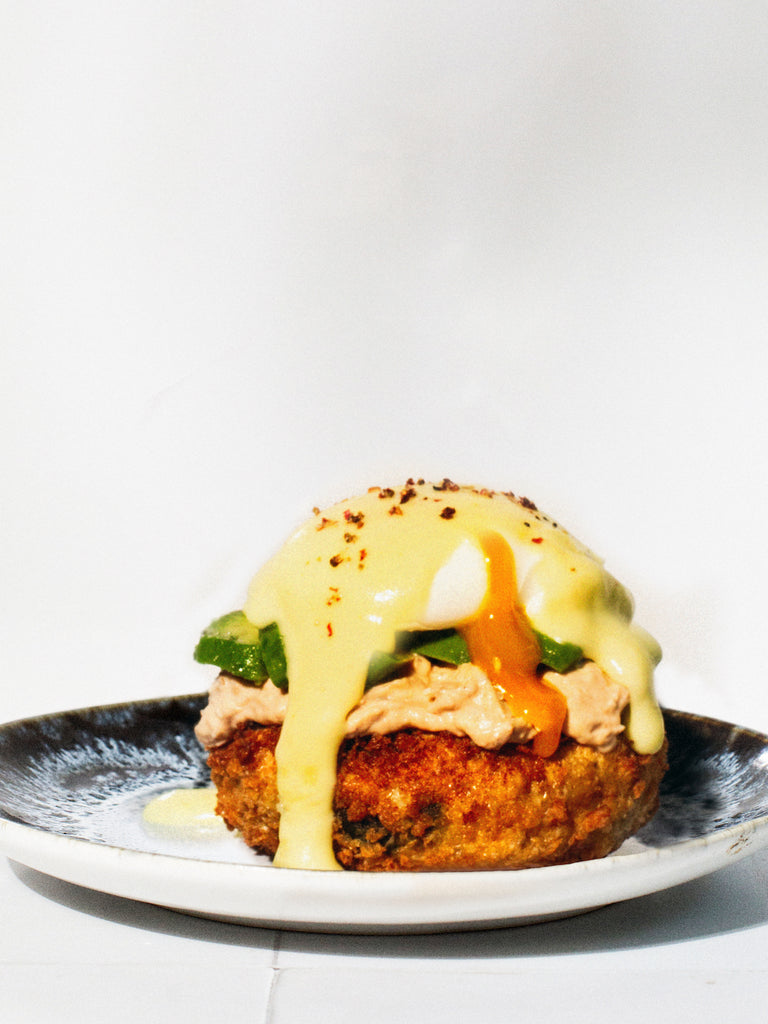 SaltSpring Kitchen Company Crab Cake Benny