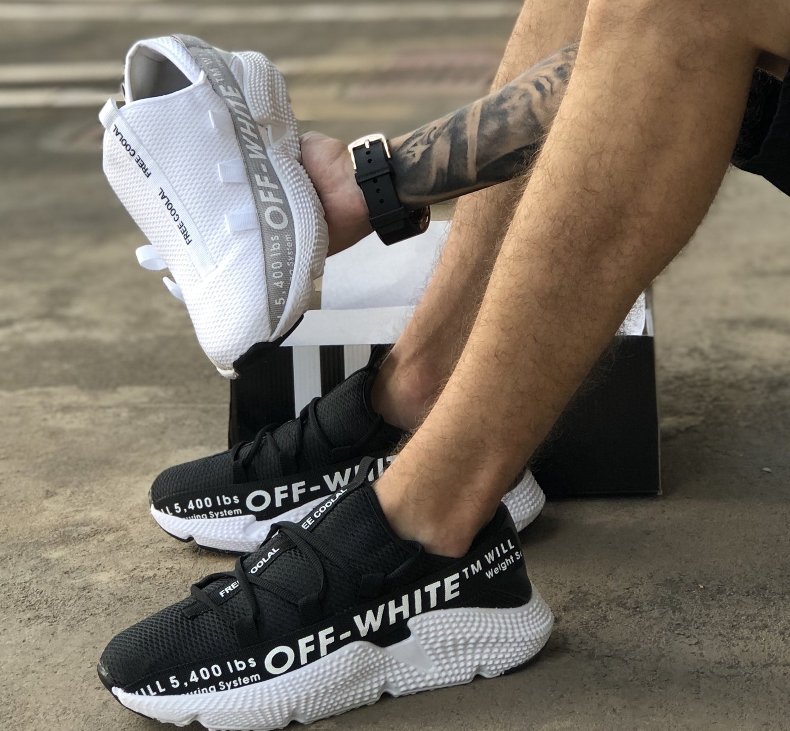 adidas off white preto