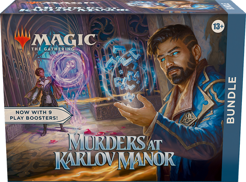 Magic the Gathering Murders at Karlov Manor bundle box.