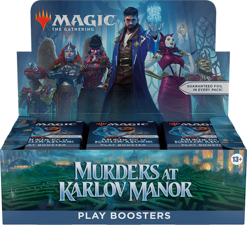 Magic the Gathering Murders at Karlov Manor play boosters