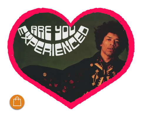 Jimi Hendrix vinyl album cover.