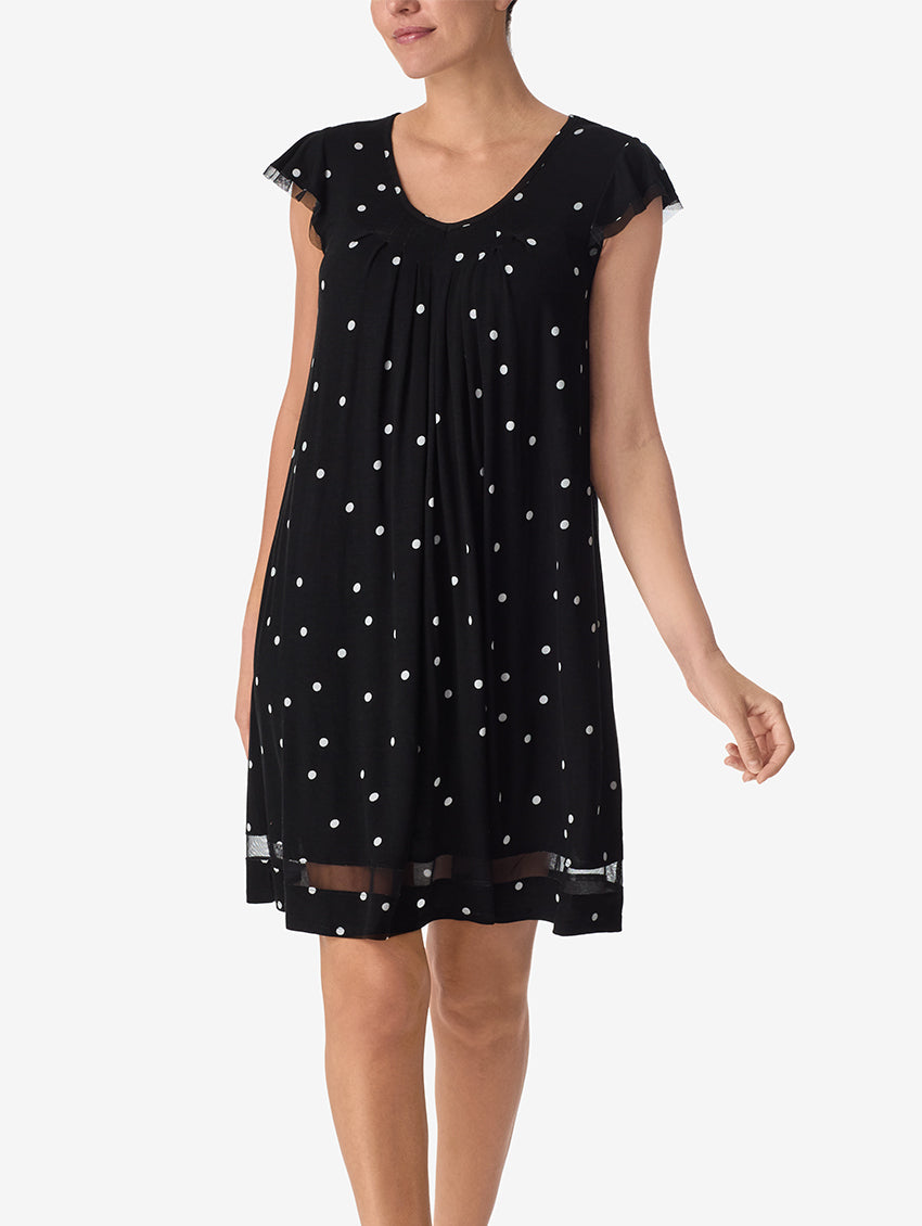 Ellen Tracy Short Sleeve Chemise