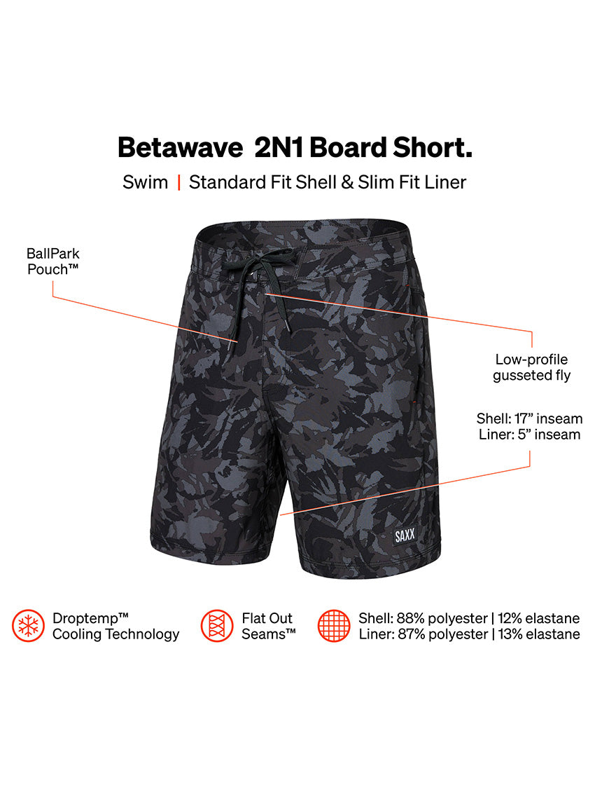 SAXX Betawave 2N2 Boardie 17