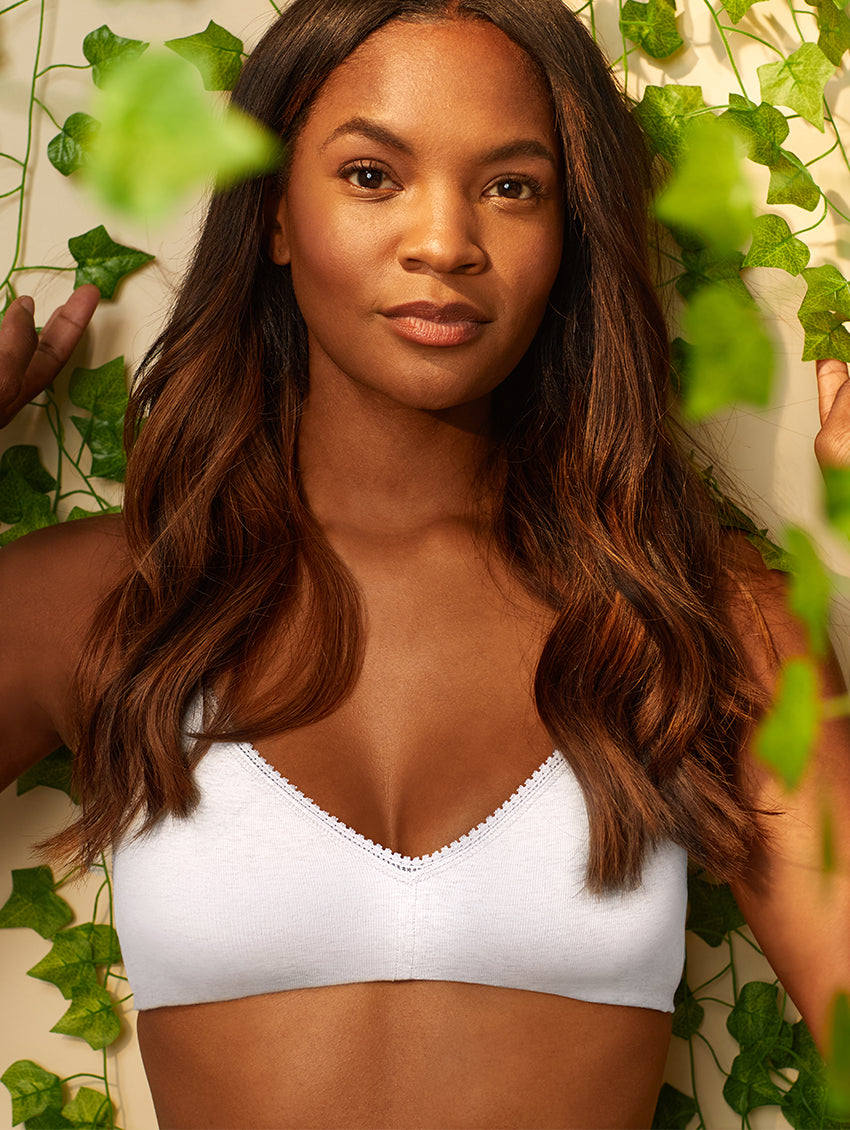 On Gossamer Pima Cotton Bralette