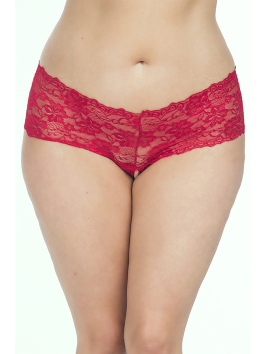 Oh La La Cheri Lace Open Panty