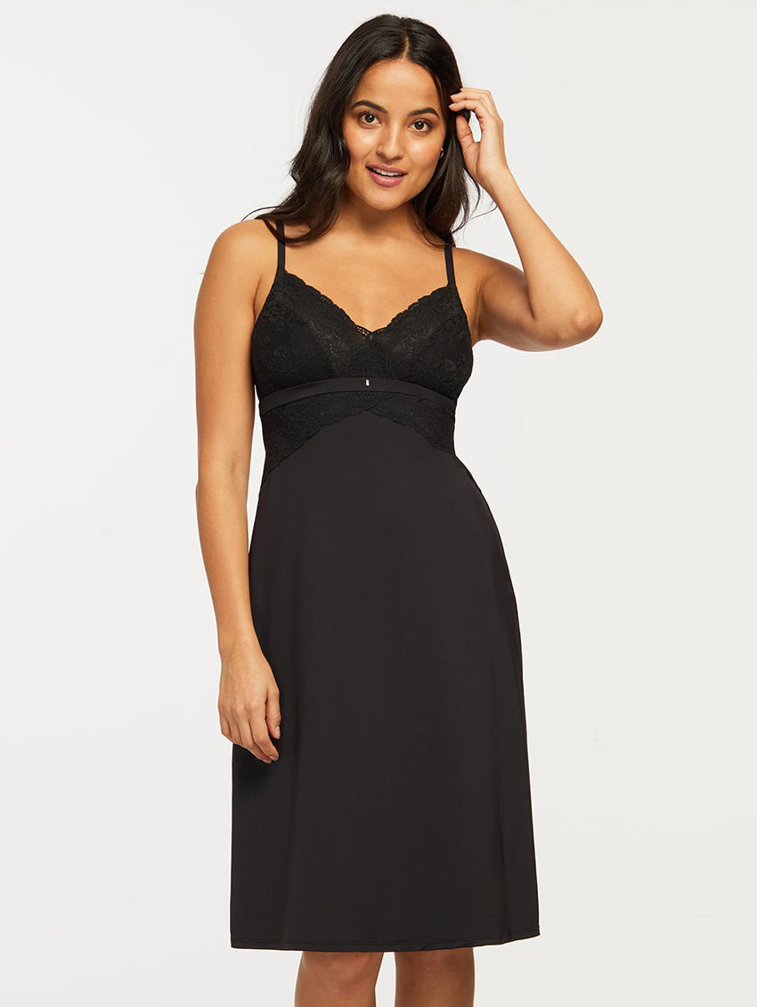 Montelle Bust Support Mid Length Gown