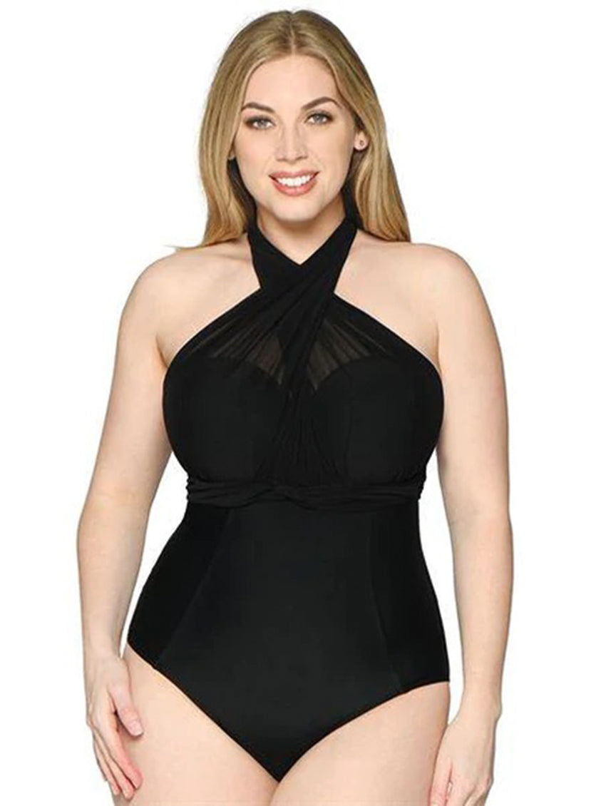 Curvy Kate Wrapsody One Piece Bandeau Swimsuit