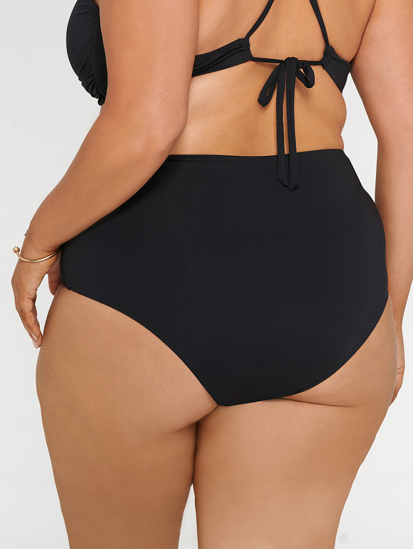 Everyday Sunday Hi-Waist Plus Swim Bottoms