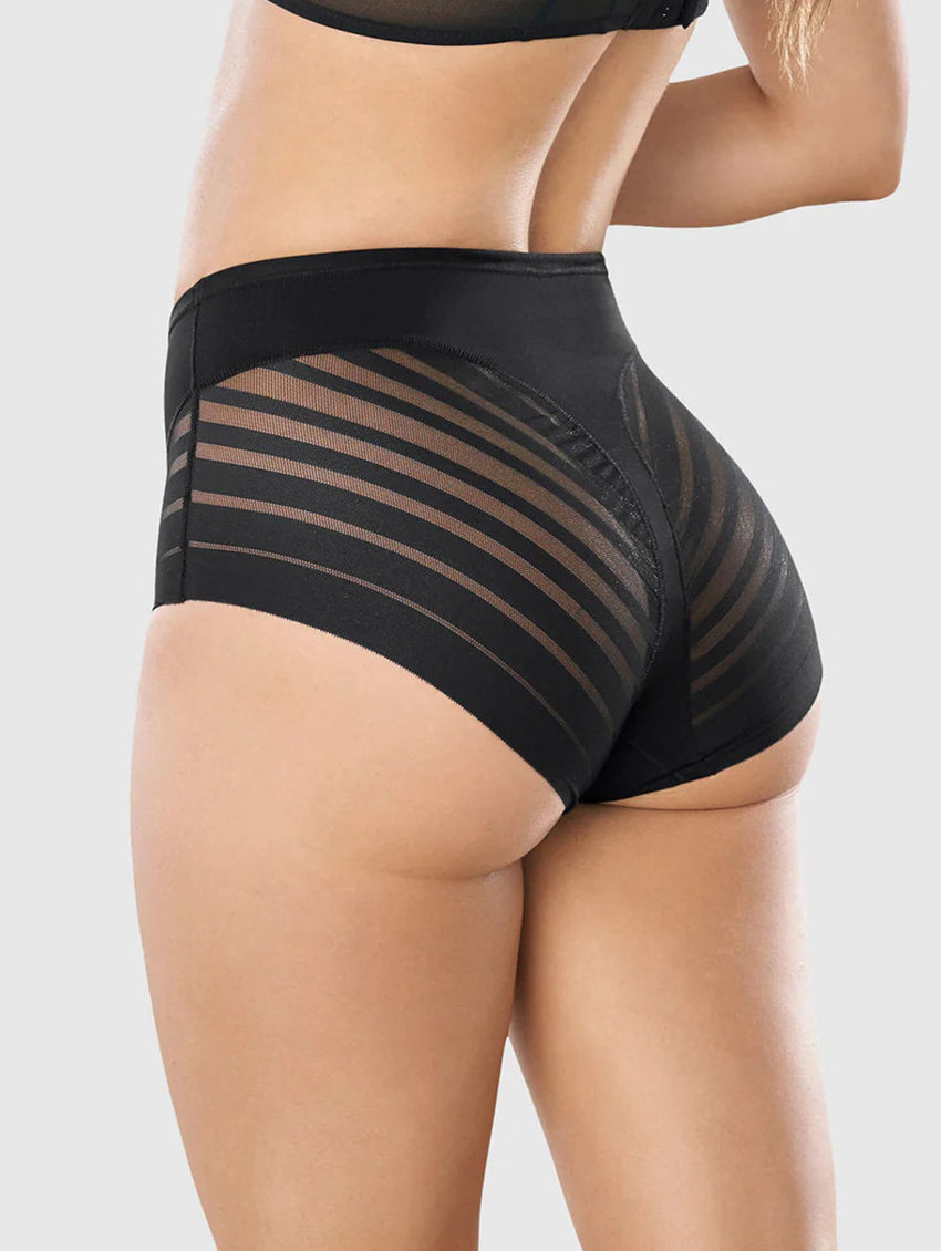 Leonisa Lace Stripe Shaper Panty