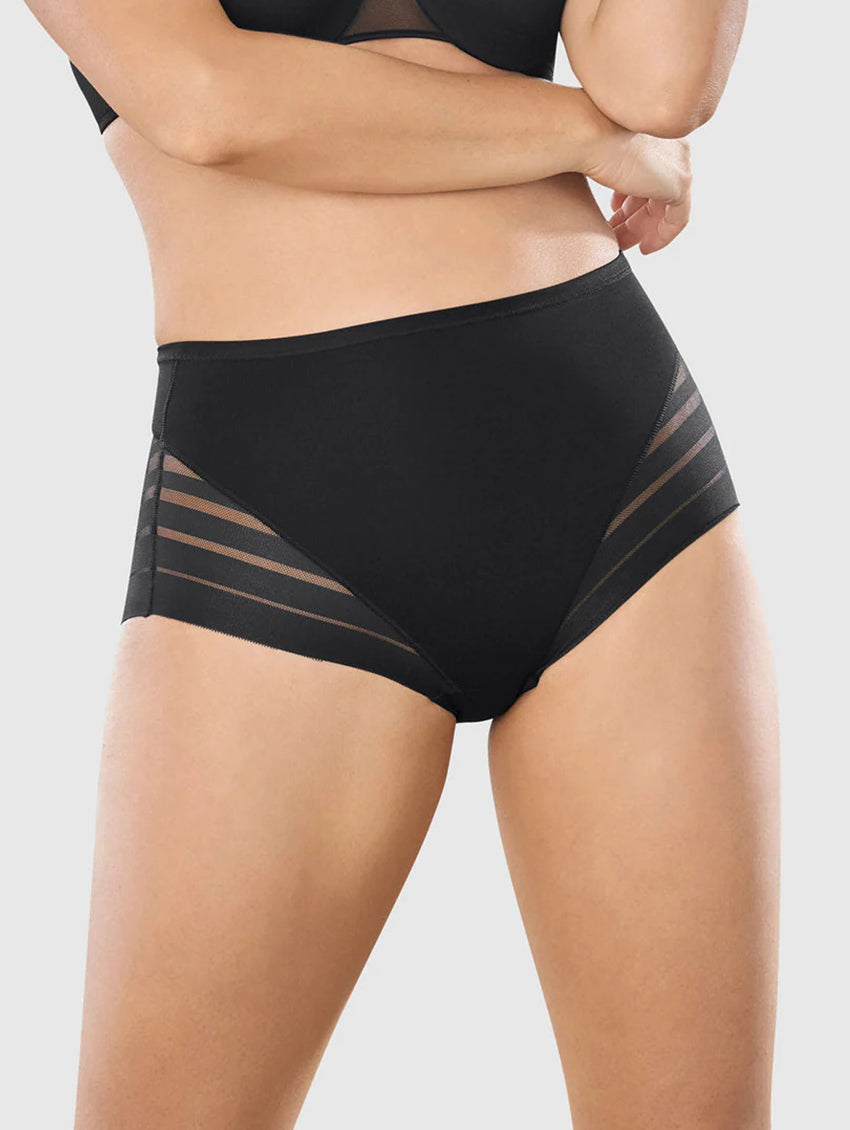 Leonisa Lace Stripe Shaper Panty