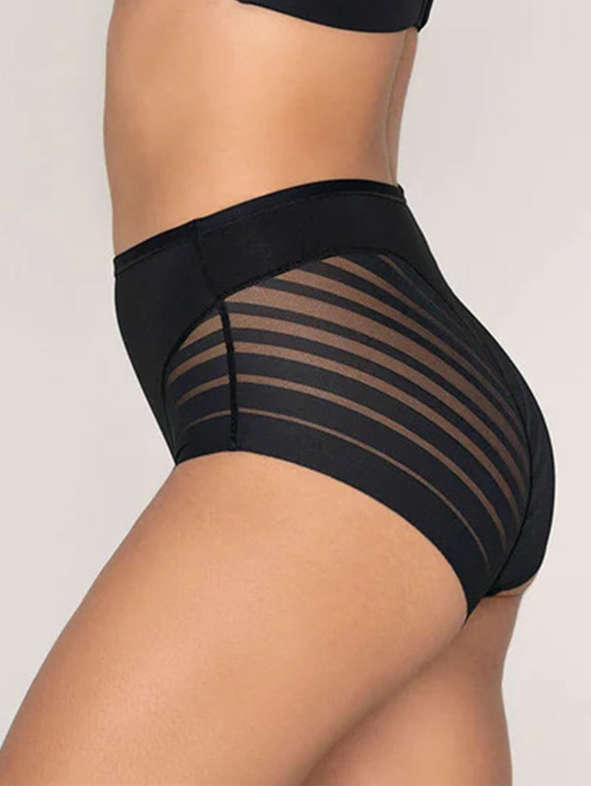 Leonisa Lace Stripe Shaper Panty