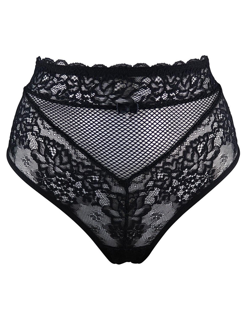 Pour Moi Suspense Lace Up Brief