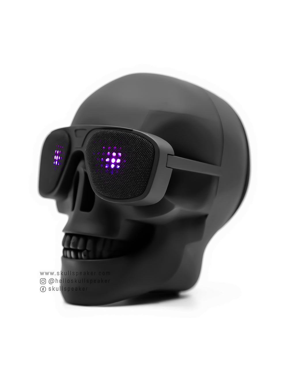 skull speaker with lights