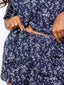 Shop in Sri Lanka for Valarie - Short Sleeve Classic SPJ Set In Ditsy Navy Floral