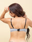 Shop in Sri Lanka for Ginger - 2 Pack - Triangle Padded Non Wired Bra In Red Plaid & Grey Marl Combo