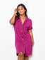 Shop in Sri Lanka for Ashanthi - Short Sleeve Classic Sleep. Shirt In Purple Potion