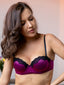 Shop in Sri Lanka for Olivia - Multiway Bra LT Push Up In Micro & Lace - Singles - Amathyst