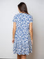 Shop in Sri Lanka for Susanna - Tiered Nursing Sleep. Shirt In Blue Floral