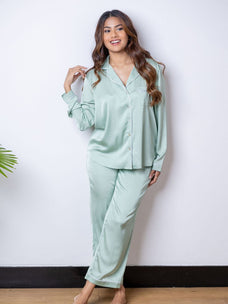 Akira - Long Sleeve Classic LPJ in Sage Buy Clothing and Fashion Online for specialGifts
