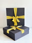 Shop in Sri Lanka for Aadaraya | Gift Box - Black With Gold Ribbon